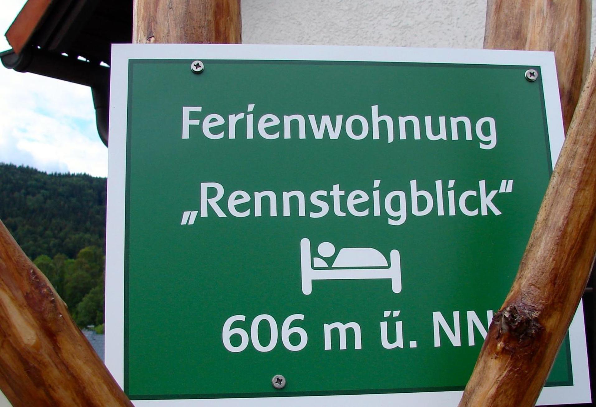 Ferienwohnung Rennsteigblick Suhl Exterior foto